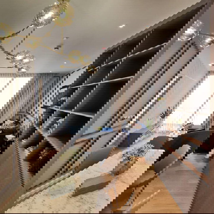 รูป ✅ ✅ ให้เช่า - Magnolias Waterfront Residence , Ultimate Luxury 2 ห้องนอน พร้อมเข้าอยู่ ติดต่อไลน์ @bktasset หรือโทร 095-325-8928 - รูปที่ 6/22