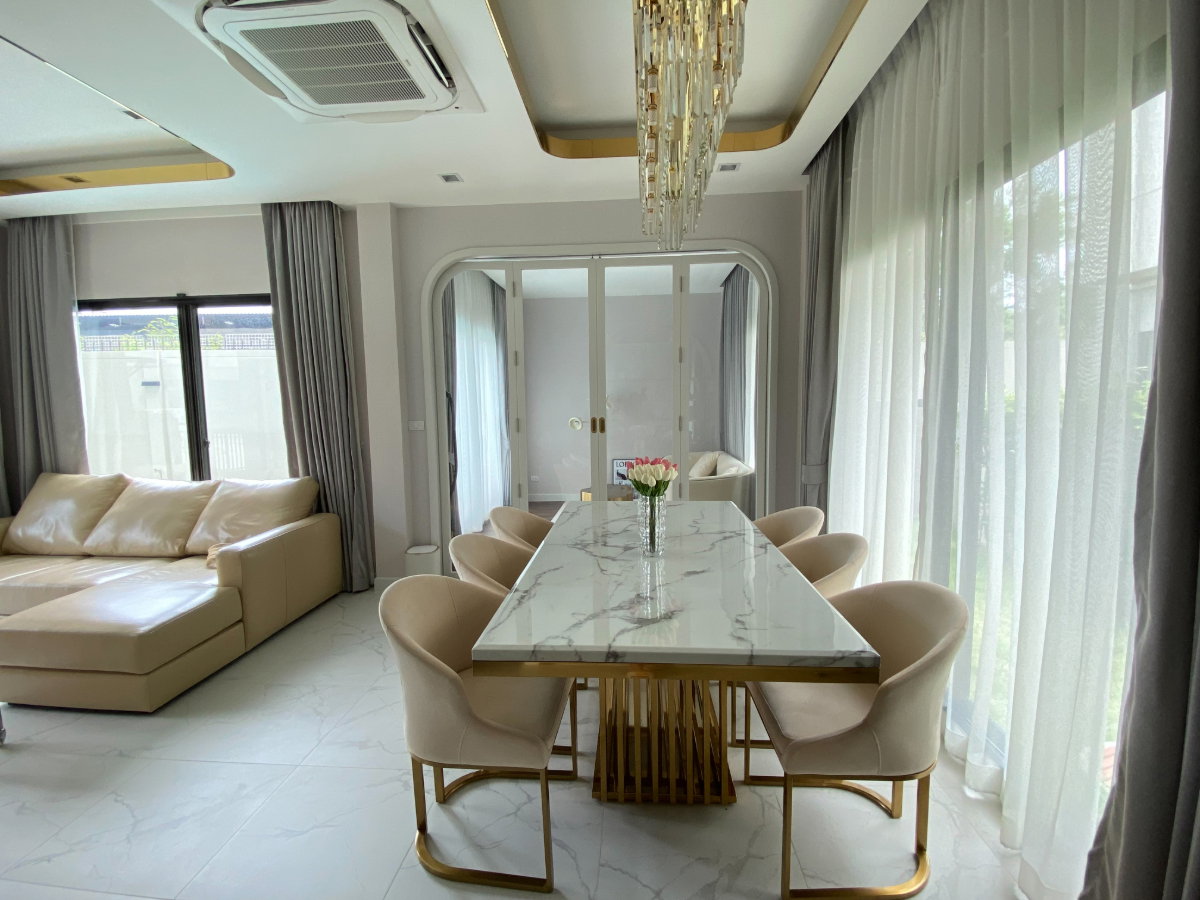 รูป [ขาย 12.4M] บางกอก บูเลอวาร์ด เวสต์เกต | 5 นอน 248 ตรม. บ้านหรู สไตล์ยุโรป ใกล้ Central Westgate - รูปที่ 5/8