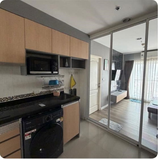 รูป คอนโด Bangkok Horizon Ratchada-Thapra ใกล้ bts-ตลาดพลู และ The Mall-ท่าพระ มีเครื่องซักผ้า - รูปที่ 4/7