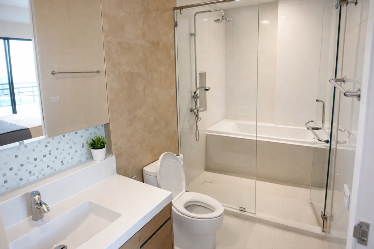 รูป 🍀🍀 Fully furnished💝 ให้เช่า📌 ไบร์ท สุขุมวิท 24 (Line: @rent2022) BTS พร้อมพงษ์ พร้อมเข้าอยู่ ✅Free Wifi🔖A04721 - รูปที่ 8/10