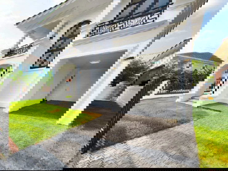 รูป บ้านเดี่ยวหลังมุม รีโนเวทใหม่ 52 ตรว. หมู่บ้านภัสสร 3 รังสิต-คลองสาม ตรงข้ามบิ๊กซีคลองสาม ราคา 3.39 ล้าน - รูปที่ 3/19