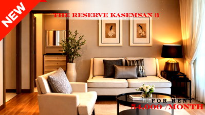 Condos for rent BTS National Stadium : 🍀🍀 Beautiful Room 🌸 For Rent 📍 The Reserve Kasemsan 3 🚆 Near National Stadium BTS Station  (Line: @rent2022) ✨ Beautiful unit 🔖 PC: A06422