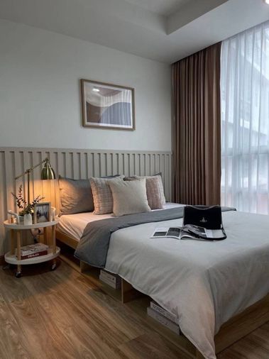 T214 ให้เช่าคอนโด The Kris Extra 4 (เดอะ คริสต์ เอ็กซ์ตร้า4) ห้องกว้าว32ตรม. ตกแต่งบิ้วอินใหม่สวยมาก มีเครื่องซักผ้า พร้อมอยู่