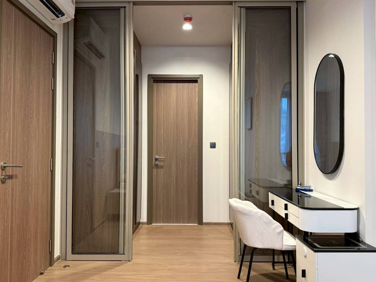 รูป 🎊ปล่อยเช่าคอนโดใหม่ พร้อมเข้าอยู่ทันที Mekin Haus by Sansiri – เชียงใหม่  ให้ความเป็นส่วนตัวสูงสุด ระเบียงมองเห็นสวน - รูปที่ 9/31