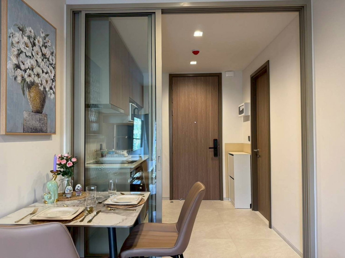 รูป 🎊ปล่อยเช่าคอนโดใหม่ พร้อมเข้าอยู่ทันที Mekin Haus by Sansiri – เชียงใหม่  ให้ความเป็นส่วนตัวสูงสุด ระเบียงมองเห็นสวน - รูปที่ 11/31