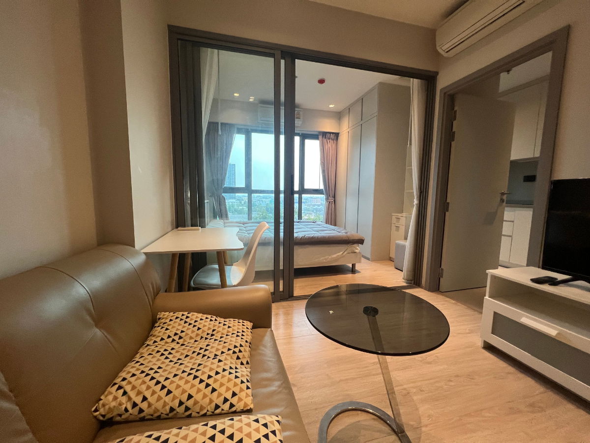 รูป (จองด่วน ว่าง25เมษายน69)ให้เช่าWhizdom Stationท่าพระ - 1นอน 28ตรม. ชั้น8 ทิศใต้ - Line:@hac55 - รูปที่ 2/32