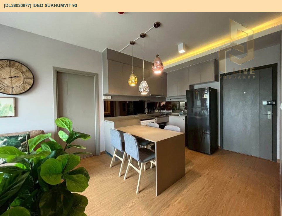 รูป DL26030677 ให้เช่าคอนโด ไอดีโอ สุขุมวิท 93 (IDEO Sukhumvit 93) ใกล้ BTS บางจาก พร้อมเข้าอยู่ โทรด่วน 0656133286 LineID @534wlwof - รูปที่ 4/11