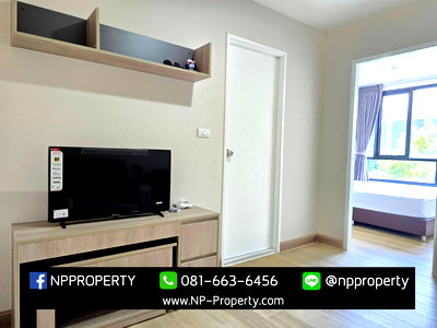 เช่าคอนโด อมตะนคร : 🏢 The Indeed Condo อมตะ🌟🏢 ห้องริมสุด เป็นส่วนตัว น่าอยู่มาก! 🏢🌟  💰 เช่าเพียง 5,800 บาท/เดือน  