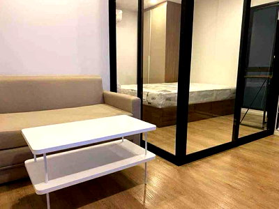 Condos for rent : 📢 For Rent: Kave Town Shift Condo – Next to Bangkok University Building A, 3st Floor | 25sqm | Outer View|kitchen seperated