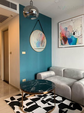 🚩 ให้เช่าคอนโด วันไนน์ไฟว์ อโศก-พระราม 9 อาคาร A ชั้น 33 1 ห้องนอน ขนาด 27 ตรม ใกล้ เซ็นทรัล พระราม 9