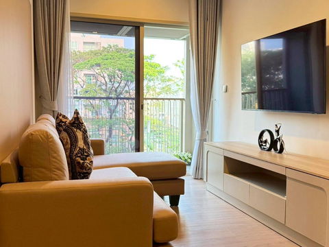 🎊ปล่อยเช่าคอนโดใหม่ พร้อมเข้าอยู่ทันที Mekin Haus by Sansiri – เชียงใหม่ ให้ความเป็นส่วนตัวสูงสุด ระเบียงมองเห็นสวน