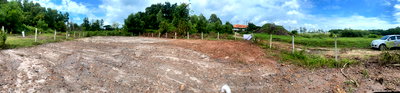 Land for sale Klaeng  Rayong : Beachfront land for sale in Rayong, only 485 meters from the sea.