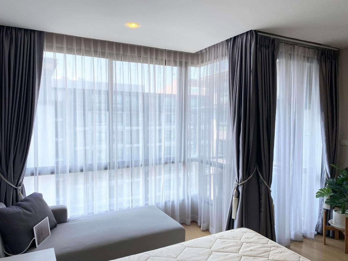 รูป คอนโด Q House ห้องสวยสไตล์มินิมอล น่าอยู่มาก ใกล้แหล่งของกินมากมาย สะดวกสบายมาก - รูปที่ 4/9