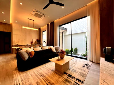 เช่าบ้านเดี่ยว ถนนศรีนครินทร์-ร่มเกล้า : ให้เช่า บ้านเดี่ยว Noble Norse กรุงเทพกรีฑา 4 นอน วิวสวนขนาดใหญ่ ตกแต่งหรู