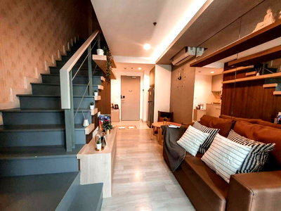 ขายคอนโด : 🏠✨ Ideo Mobi Sukhumvit 81 | Duplex 1 Bedroom for Sale (HBH-HL-63)