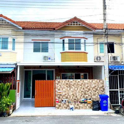 ทาวน์โฮม ถนนพระราม 2 : 📌 ขายทาวน์เฮาส์ โครงการ พิศาล เทียนทะเล โครงการ1 2 ชั้น 3 ห้องนอน 2 ห้องน้ำ