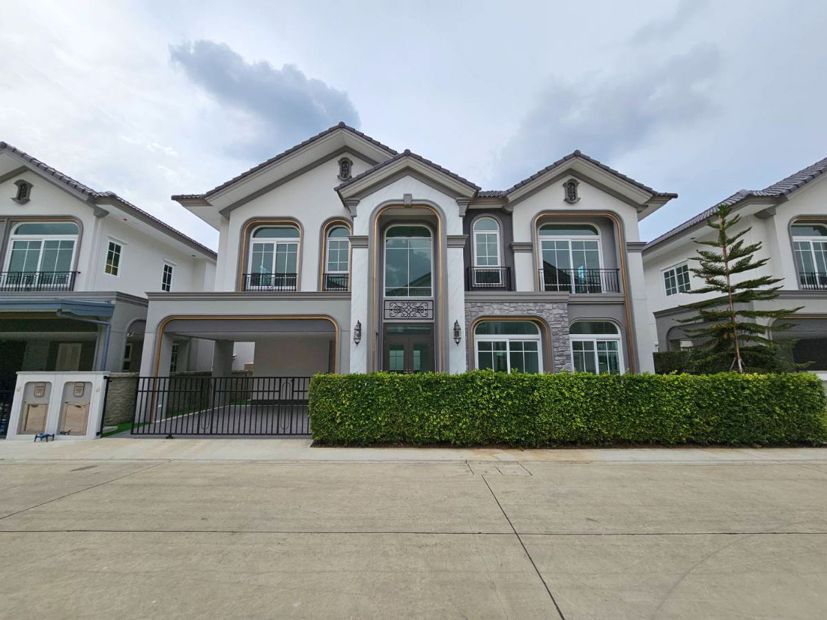 รูป บ้านเดี่ยวให้เช่า 5 ห้องนอน 5 ห้องน้ำ โครงการแกรนดิโอ 2 วิภาวดี - รังสิต ใกล้สนามบิน โรงเรียนนานาชาติฮาร์โรว์ พร้อมเข้าอยู่ - รูปที่ 1/25