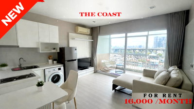 Condos for rent : 🍀🍀 Fully Furnished 💝 For Rent 📍 The Coast Bangkok 🚆 Near Bang Na BTS Station  (Line: @rent2022) ✨ Beautiful unit | Ready to move in 🔖 PC: A10873