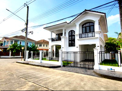 บ้านเดี่ยว ดรีมเวิลด์ : บ้านเดี่ยวหลังมุม รีโนเวทใหม่ 52 ตรว. หมู่บ้านภัสสร 3 รังสิต-คลองสาม ตรงข้ามบิ๊กซีคลองสาม ราคา 3.39 ล้าน