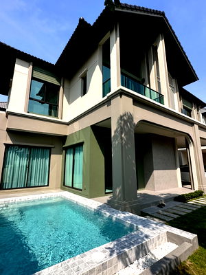 Houses for sale Central Plaza Westgate : [Sale 12.4M] Bangkok Boulevard Westgate | 5BR 248sqm | Luxury House | Near Central Westgate