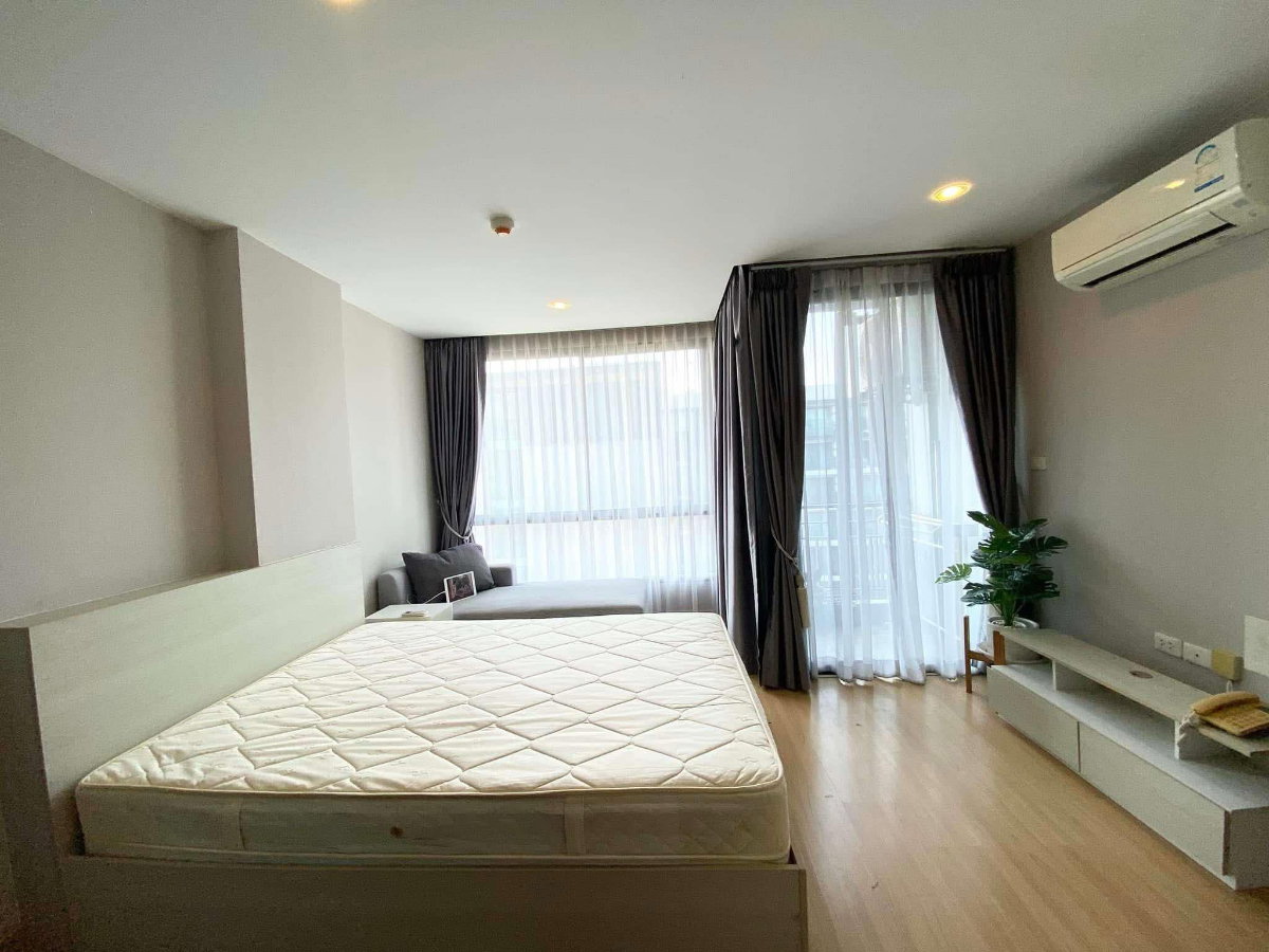 รูป คอนโด Q House ห้องสวยสไตล์มินิมอล น่าอยู่มาก ใกล้แหล่งของกินมากมาย สะดวกสบายมาก - รูปที่ 1/9