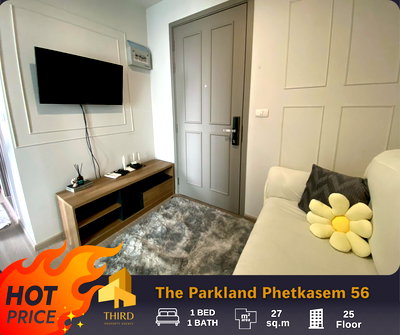 Condos for rent : ✨The Parkland Phetkasem 56 — Fully furnished, ready to move in//contact LineID:@thirdproperty