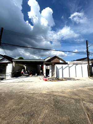 บ้านเดี่ยว ภูเก็ต : 🏡 บ้านสวยโซนฉลอง ก่อสร้างใกล้เสร็จ บ้านใหม่คุณภาพ ราคา 12.9 ล้าน