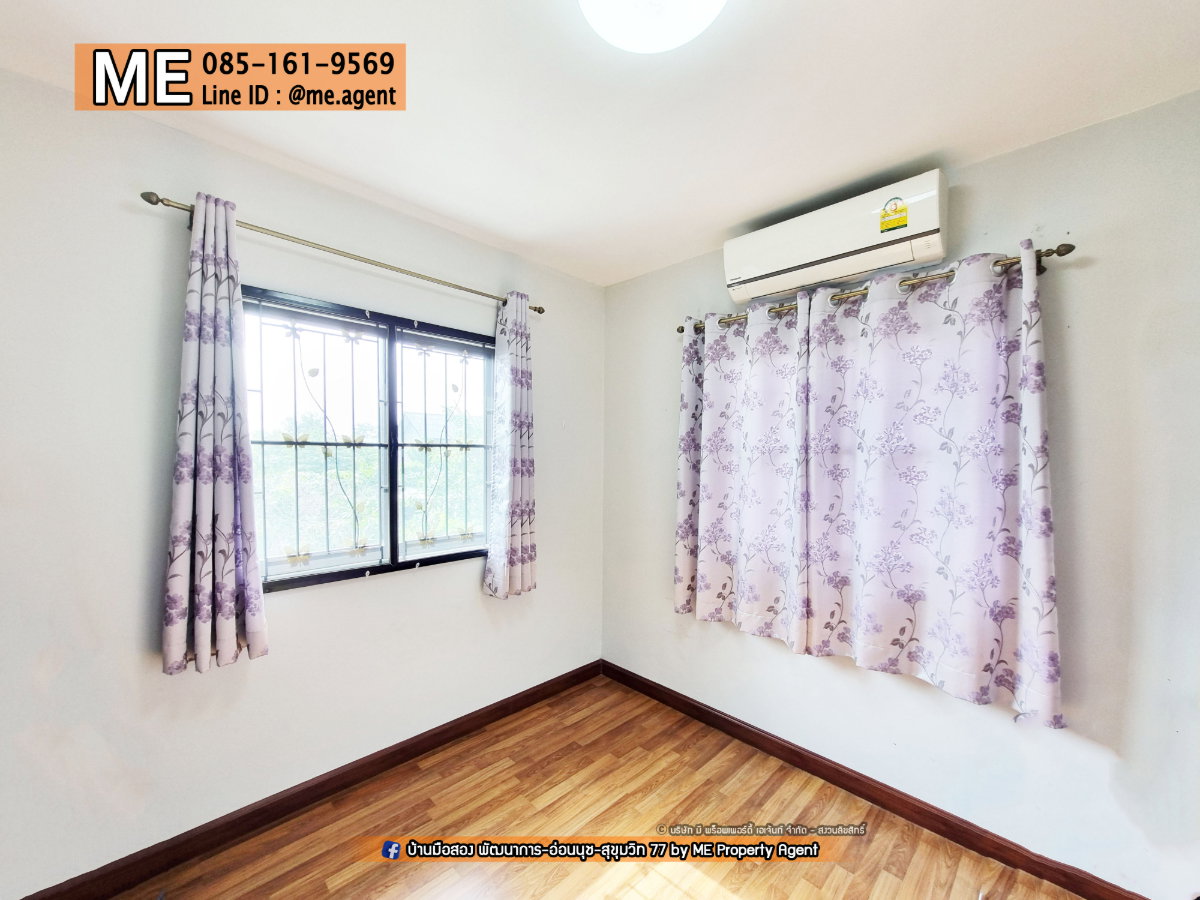 รูป ขายพฤกษาวิลล์ 57 พัฒนาการ 38 หลังมุม  29 ตรว. ทำเลพัฒนาการ38  ใกล้รถไฟฟ้า BTS อ่อนนุช โทร 064-954-9619 (TB47-29) - รูปที่ 7/20
