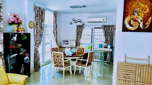 รูป ทาวน์โฮมหรู 3นอน 4น้ำ วงศ์สว่าง7-15 ใกล้BTS ติวานนท์ 500ม. 6แอร์ บ้านหลังมุม 18 ตร.ว.207 ตร.ม. บ้านใหม่ พร้อมเฟอร์ฯ 2 จอดรถ 3นอน 4น้ำ - รูปที่ 5/8