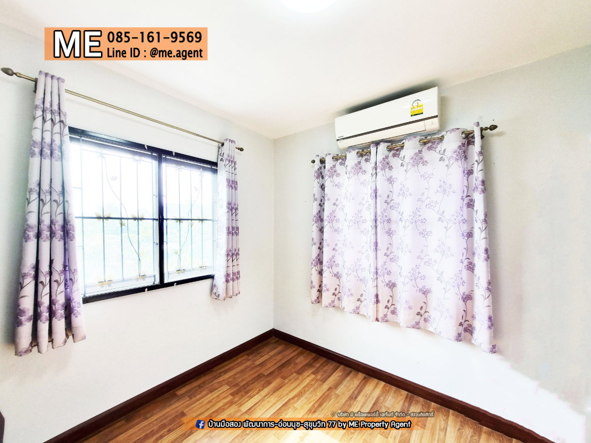 รูป ขายพฤกษาวิลล์ 57 พัฒนาการ 38 หลังมุม  29 ตรว. ทำเลพัฒนาการ38  ใกล้รถไฟฟ้า BTS อ่อนนุช โทร 064-954-9619 (TB47-29) - รูปที่ 10/20