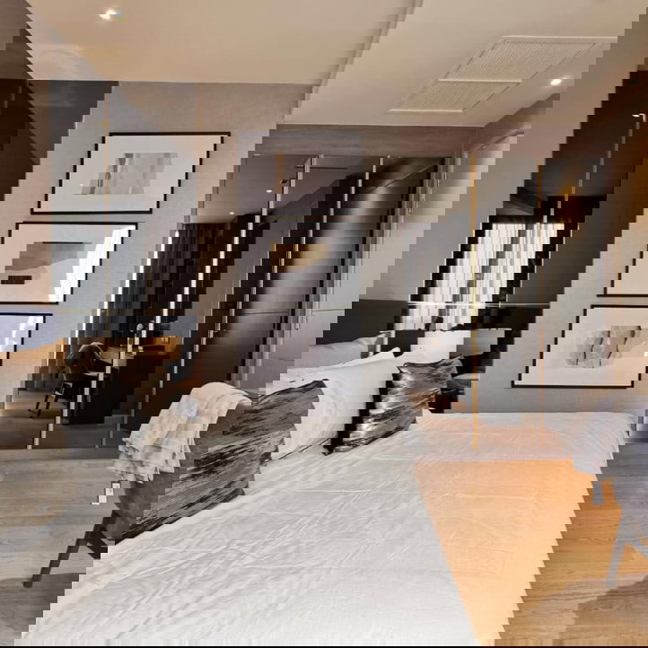 รูป ✅ ✅ ให้เช่า - Magnolias Waterfront Residence , Ultimate Luxury 2 ห้องนอน พร้อมเข้าอยู่ ติดต่อไลน์ @bktasset หรือโทร 095-325-8928 - รูปที่ 18/22