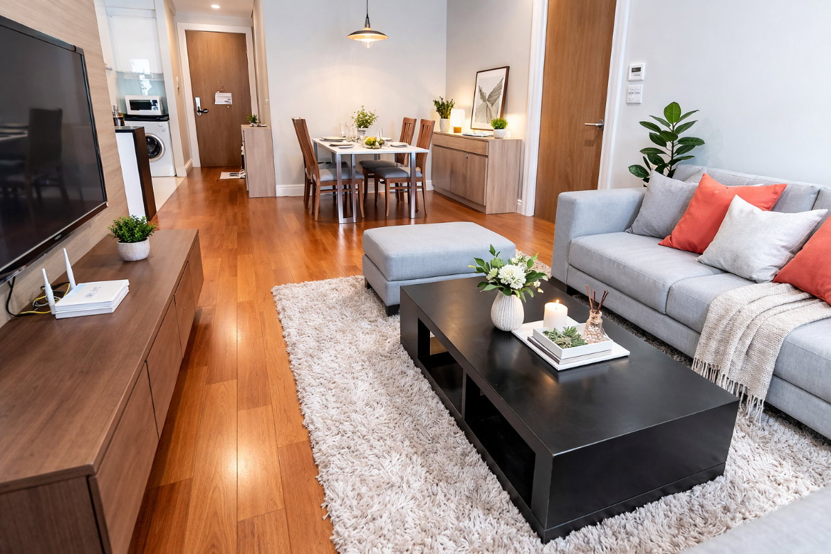 รูป 🍀🍀 Fully furnished💝 ให้เช่า📌 ไบร์ท สุขุมวิท 24 (Line: @rent2022) BTS พร้อมพงษ์ พร้อมเข้าอยู่ ✅Free Wifi🔖A04721 - รูปที่ 6/10