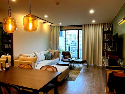 คอนโดให้เช่า : 🚩 ให้เช่าคอนโด โนเบิล อเบิฟ ไวร์เลส - ร่วมฤดี อาคาร 1 ชั้น 8 1 ห้องนอน ขนาด 67 ตรม ใกล้ Central Embassy