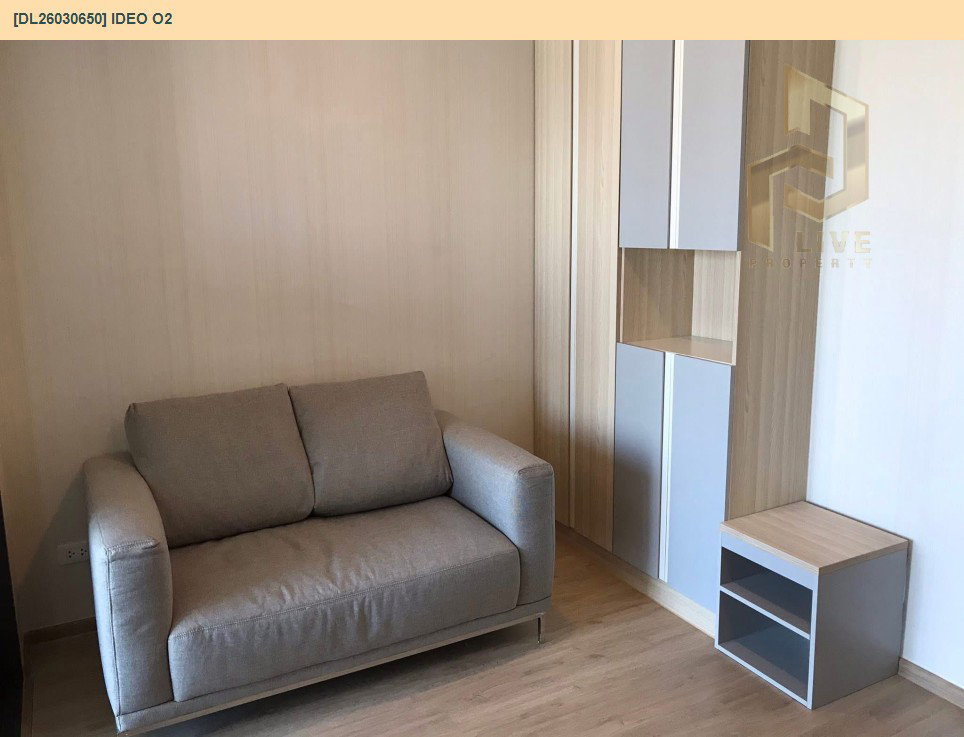 รูป DL26030650 ให้เช่าคอนโด ไอดีโอ โอทู (IDEO O2) ใกล้ BTS บางนา พร้อมเข้าอยู่ โทรด่วน 0656133286 LineID @534wlwof - รูปที่ 3/6