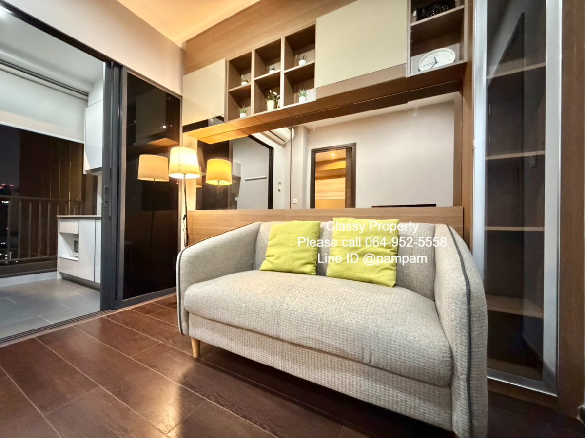 รูป *** ให้เช่าคอนโด : ซี เอกมัย 1 ห้องนอน  ห้องสวย บิวท์อินเฟอร์นิเจอร์ วิวสระ ราคาพิเศษ 14,500 บาทเท่านั้น🔥🔥🔥(C Ekkamai) *** - รูปที่ 14/22