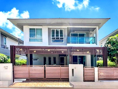 บ้านเดี่ยว เมืองปทุมธานี ปทุมธานี : ฮาบิเทียบอนด์ ราชพฤกษ์ บ้านเดี่ยวแบรนด์ Sansiri ในราคาไม่ถึง 4.5 ล้าน! รีโนเวทใหม่ทั้งหลัง สวยเหมือนมือหนึ่งในราคาที่ถูกกว่า ฟังก์ชันครบ 