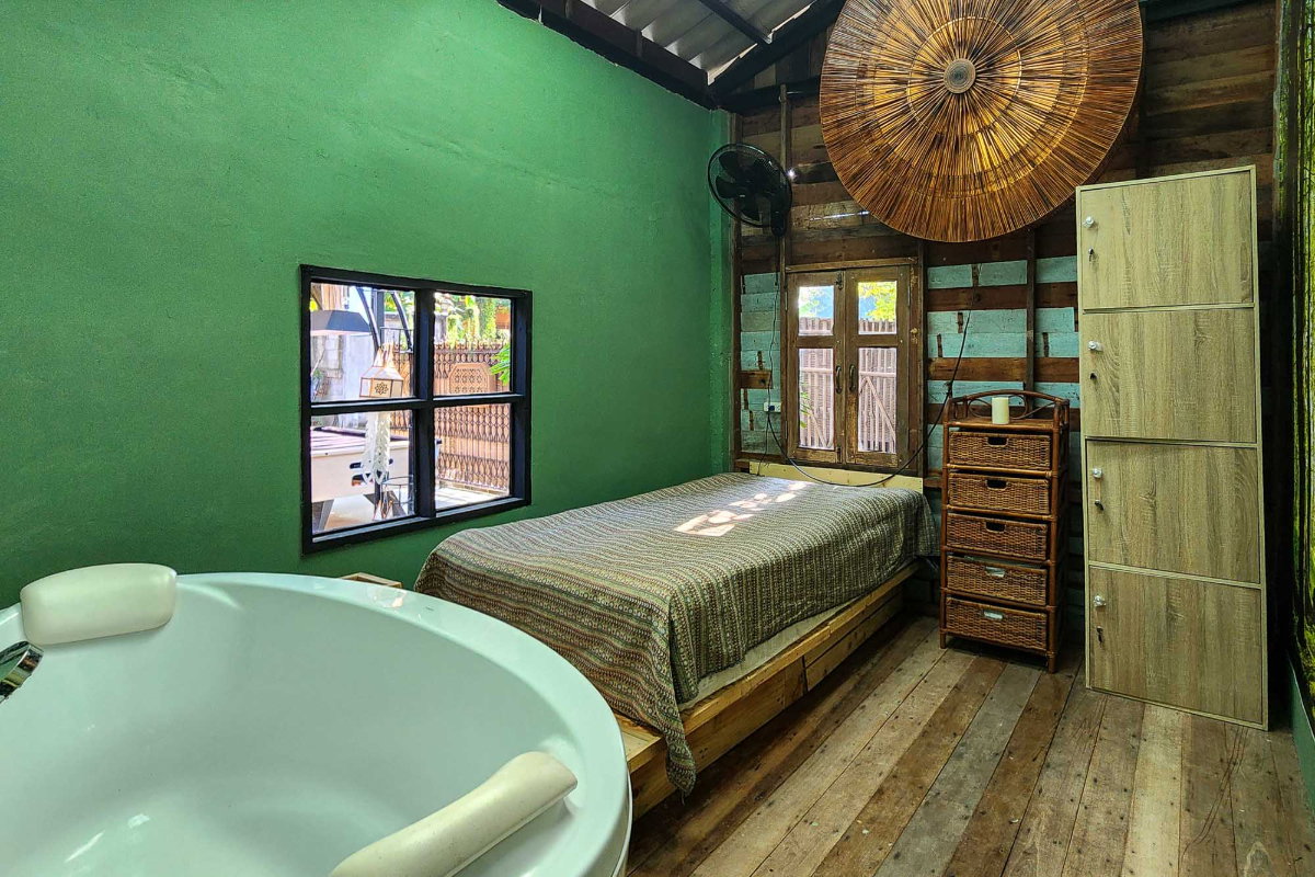 รูป เซ้ง เกสต์เฮาส์ ทำเลหลังมช. ใกล้โครงการบ้านข้างวัด พร้อมโซนสปา (Jacuzzi & Sauna) - รูปที่ 34/41