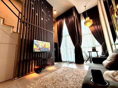 Condos for rent : For Rent KnightsBridge Duplex Tiwanon Fully Furnished (Near MRT Ministry of Public Health station)