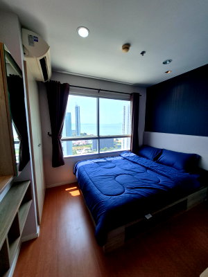 Condos for rent Jomtien Sai 1 : Lumpini Jomtien high floor ready to move in 