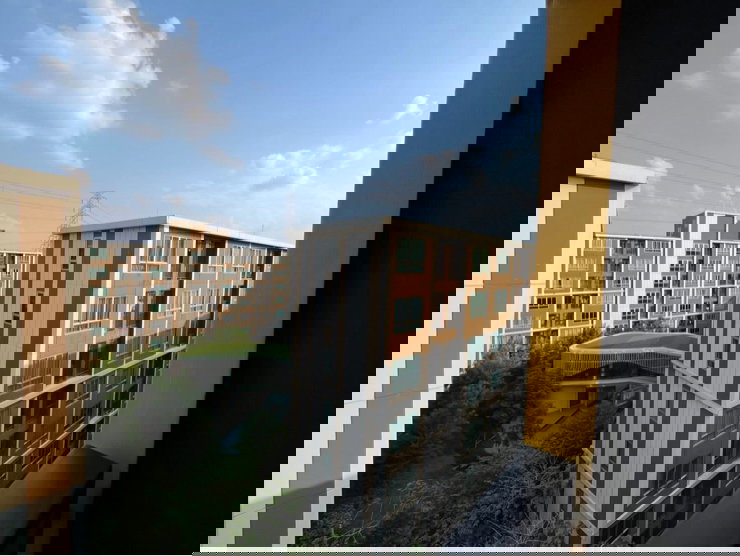 รูป ให้เช่าคอนโดใหม่ ใกล้ธรรมศาสตร์ เฟอร์ครบ วิวสระว่ายน้ำ - รูปที่ 19/21