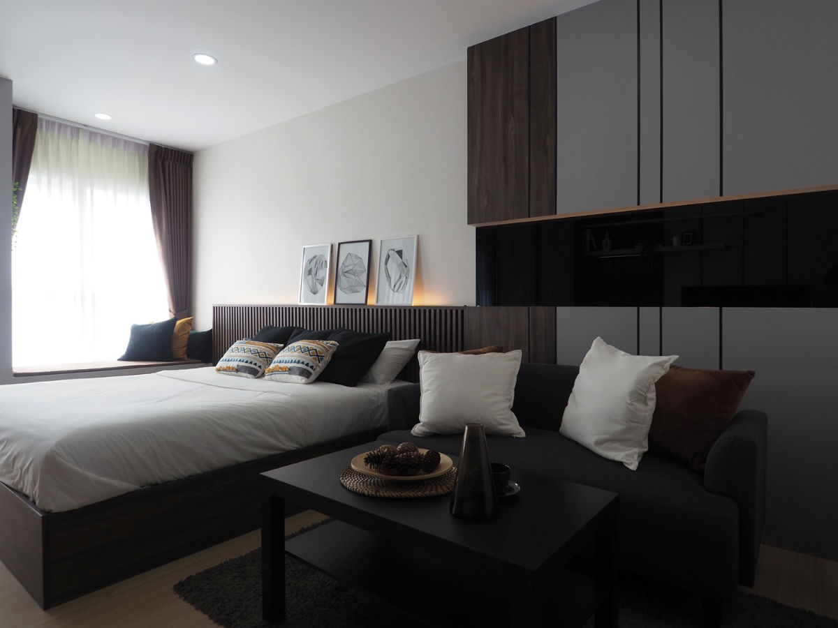รูป ห้องใหม่เอี่ยม สไตล์ Modern Loft ขนาด 30 ตรว. @ ศุภาลัย เวอเรนด้า รามคำแหง ตึก C ชั้น 24 - รูปที่ 1/22