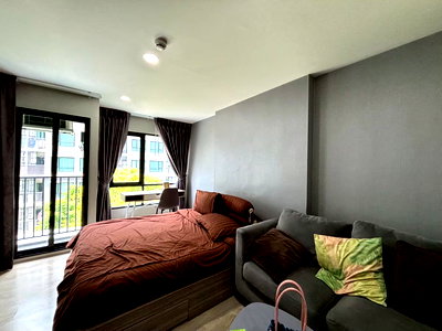 ขายคอนโด : The Origin Sukhumvit 105 ห้องสตูดิโอ เฟอร์ครบ ใกล้ BTS แบริ่ง