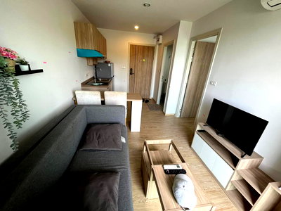 Condos for rent : Cheapest in the project! ‼️ For Rent 🔥 The Excel Hideaway Sukhumvit 50. Beautiful room, great location, fully furnished + washing machine📍