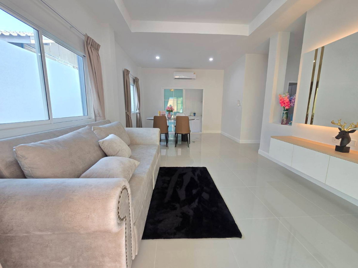 รูป บ้านเดี่ยวหลังใหญ่ ทำเลหลังมุมใน รีโนเวทใหม่ หมู่บ้าน แลนซีโอ รามอินทรา-นวมินทร์ ถ.เลียบคลอง เขตคลองสามวา พร้อมอยู่ทั้งเฟอร์ฯ,แอร์ - รูปที่ 38/41