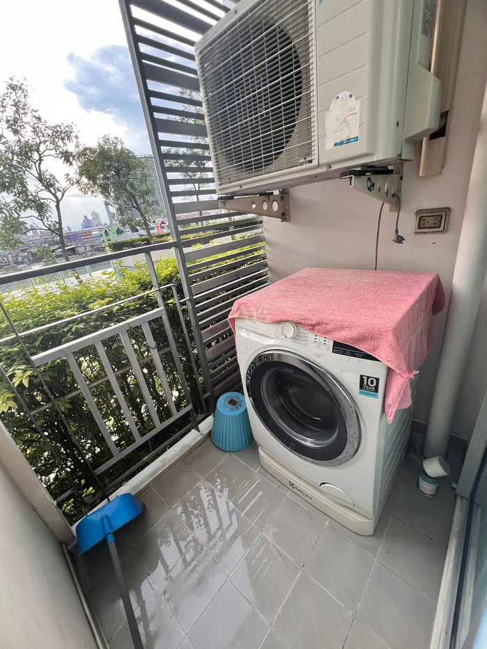 รูป ให้เช่า The Trust พระราม 3 เพียง 9,000 บาท เครื่องใช้ไฟฟ้าครบ - รูปที่ 6/8