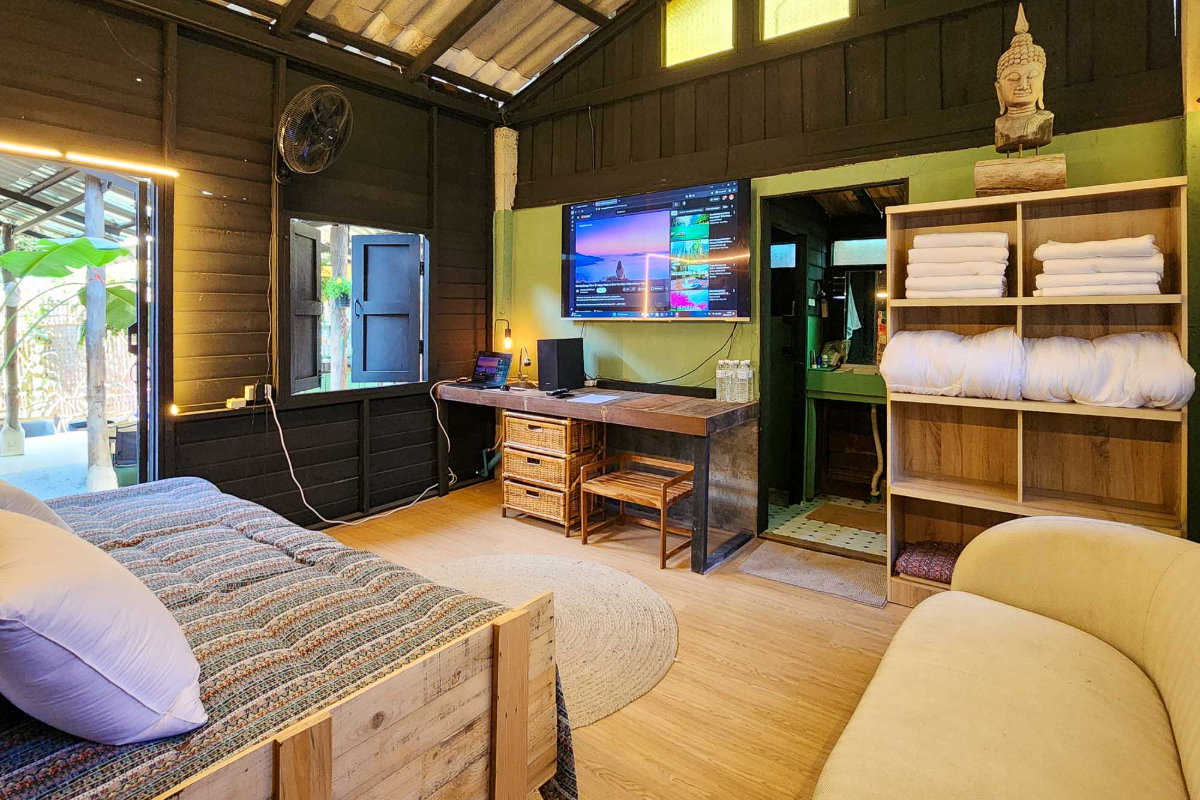 รูป เซ้ง เกสต์เฮาส์ ทำเลหลังมช. ใกล้โครงการบ้านข้างวัด พร้อมโซนสปา (Jacuzzi & Sauna) - รูปที่ 33/41