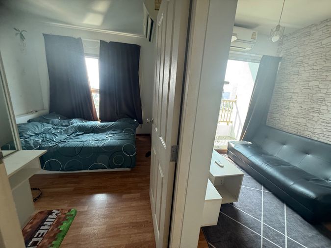 ห้องมุม📌📌📌📣📣📣เดอะ ทรัสต์ พัทยาใต้ 1ห้องนอน 1 น้ำ ชั้น15 ฝั่งวิวสระว่ายน้ ำ 📣📣📣