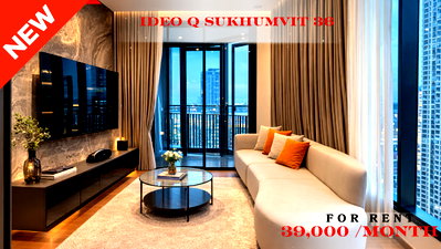 Condos for rent : 🍀🍀 Luxury Room 💖 For Rent 📍 IDEO Q Sukhumvit 36 🚆 Near Thong Lo BTS Station  (Line: @rent2022) ✨Ready to move in🔖 PC: A10838
