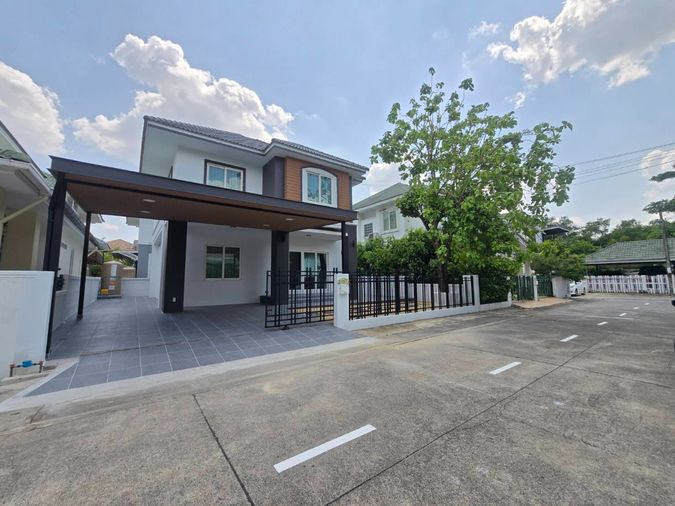 ขายบ้านเดี่ยว 4 ห้องนอน 200 ตร.ม. 50 ตร.ว. บ้านสวนร่มเกล้า- สุวรรณภูมิ