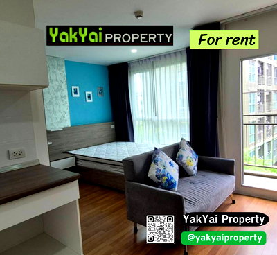 คอนโดให้เช่า : "ให้เช่า! ลุมพินี เพลส บางนา กม.3 หลัง Central Bangna เดินไปห้างได้เลย สะดวกสุดๆ"ใกล้ Big C และ Little Walk เพียงไม่กี่ก้าว